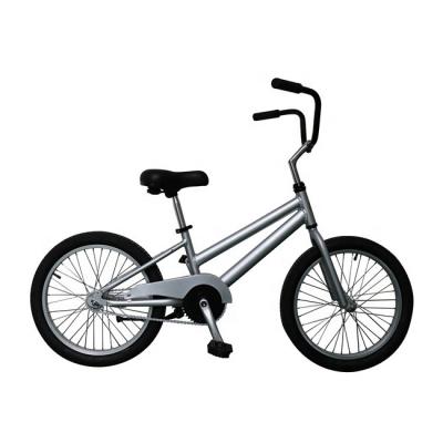 China Steel 2022 Cheap Single Speed ​​Aluminum Alloy Kids Bike Pedal High End Brake Children Public Bike For Riding for sale