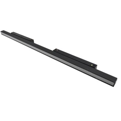 China Modern Hot Sale Track Rail System 48V 40W Magnetic Aluminum Featured Linear Light for sale