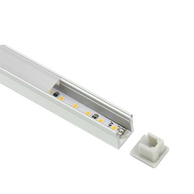 China New Design Residential U/V/YW-Style Shaped Recessed Aluminum LED Profile Light For LED Strip for sale