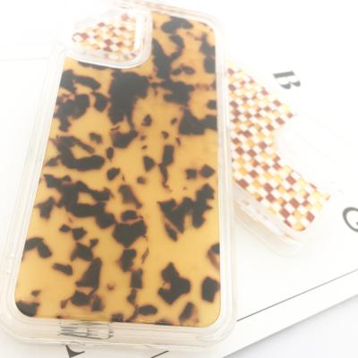 China CANYUAN 2021 New Customized Cell Phone Case Acetate Phone Case Tortoise Shell Plaid Cell Phone Case CANYUAN 2021 for sale