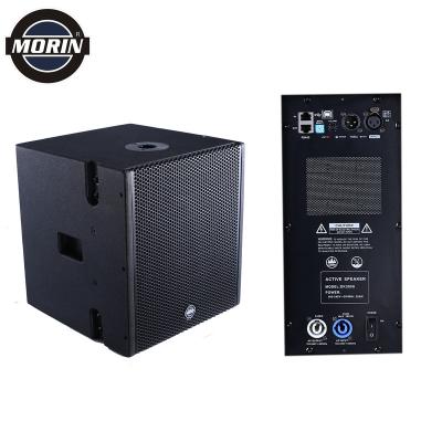 China Active Powered Bass 12 Inch Subwoofer Speaker With Build In Amplifier And DSP COX-12DSP for sale