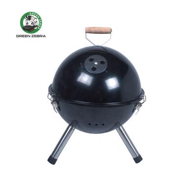 China Easily Assembled Design Unique Mini Portable Charcoal Grill Lightweight Grill For Outdoor Cooking for sale