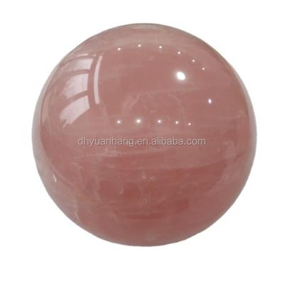 China Europe crystal open natural rose/crystal ball/rose quartz sphere for decoration for sale