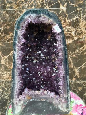 China Natural Europe Small Amethyst Geode, Brazil Amethyst Geodes, Giant Amethyst Geode For Sale for sale