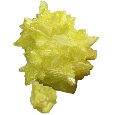 China Wholesale Natural Sulfur Crystal Cluster Mineral Specimen Heal Stone Sulfur From Europe for sale