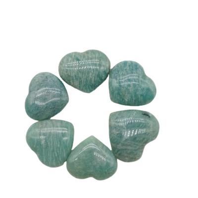 China Europe Tianhe Natural Crystal Stone Heart Polished Gemstone Crystals Healing Stone Stones For Gift for sale