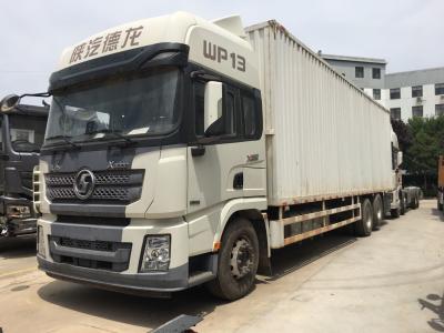 China Camião de carga branco SHACMAN X3000 Câmara de carga Van 6x4 340Hp EuroII à venda