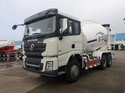 China Witte betonmixer Truck Shacman X3000 cementmixer machine Truck EuroV Te koop