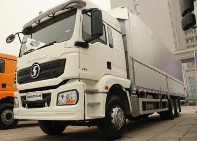 China Witte grote vrachtwagen SHACMAN H3000 6x4 380 pk 10 wielen vrachtwagen Te koop