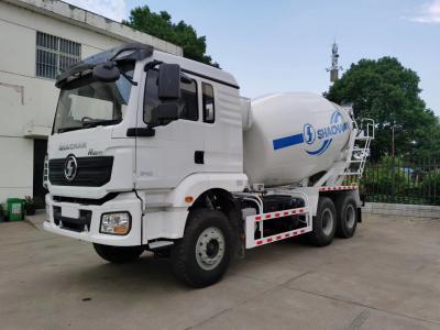 China SHACMAN H3000 Concrete Mixer Truck 6x4 Truck Mixer Agitator 340HP  White for sale