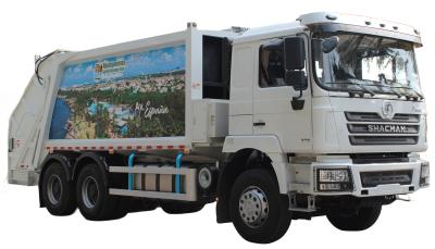 Cina F3000 camion spazzatura a compressione 6x4 gestione rifiuti camion spazzatura 336 CV in vendita