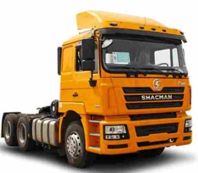 중국 노란색 SHACMAN F3000 헤드 트랙터 6x4 430HP 유로II SHACMAN 트랙터 헤드 판매용