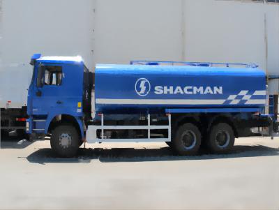 Cina 336hp camion serbatoio dell'acqua SHACMAN F3000 Acqua blu Capital Trucking 6x4 EuroV in vendita