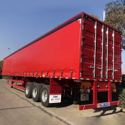 Cina SHACMAN Van Type Semi Trailer 50T 3 Axle Foot Dry Semi Trailer Truck CIMC in vendita