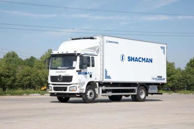 Китай SHACMAN L3000 фургон грузовик 4x2 340hp грузовик 290hp Евро II Белый 6 колес грузовик продается