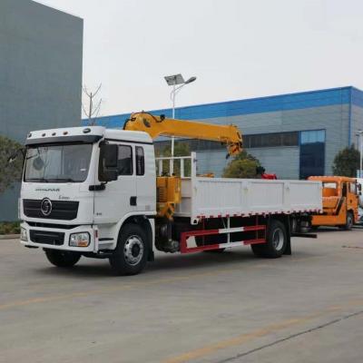 China SHACMAN L3000 4X2 10 Tonnen Ladekapazität Frachtwagen 240HP Frachtkranich in guter Qualität zu verkaufen