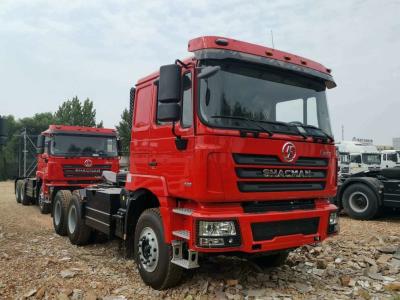 China 25 - 60 ton 6x4 F3000 Shacman Traktor Truck Air / Hydraulisch remsysteem Te koop