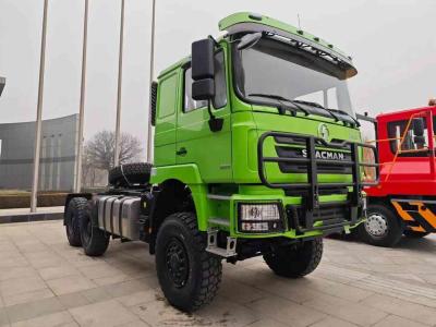 China 25 - 60 ton 6x4 F3000 Shacman Traktor Truck Air / Hydraulisch remsysteem Te koop