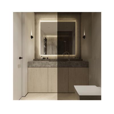 China Modern Reliable Quality Beauty Design Bathroom Mirror Sinks And Cabinets With Light for sale