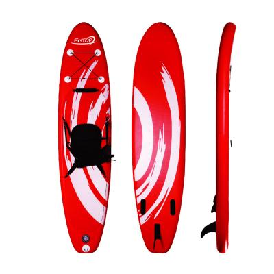 China Men OEM Factory Drop Stitch Stand Up Paddle Board Inflatable Kayak Fishing Paddleboard with safety seat for sale