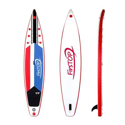 China Men Factory Wholesale Price PVC EVA Paddle Board Racing SUP Inflatable Surfboard with pump for sale