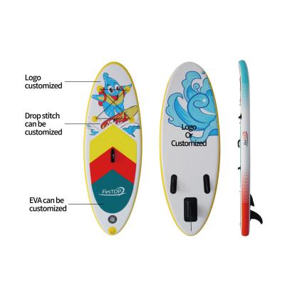 China Kids China manufacture Dropstitch SUP Kid Children Paddle Board Inflatable ISUP with Accessories for sale