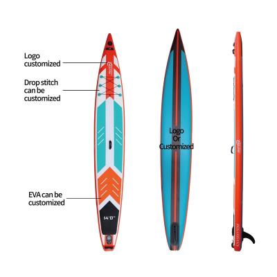 China Men Hot Sale High speed Professional Inflatable SUP Sup Board Paddle Racing Board for Adult for sale