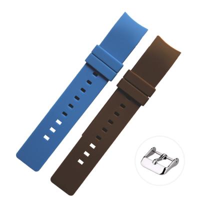 China Factory direct sale silicone wristwatch rubber band 20mm for sale