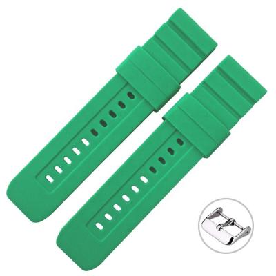 China Special Rubber Design Personalized Custom 18 Mm 20 ​​Mm 22 Mm Silicone Bands Watch Bracelets For Sports for sale