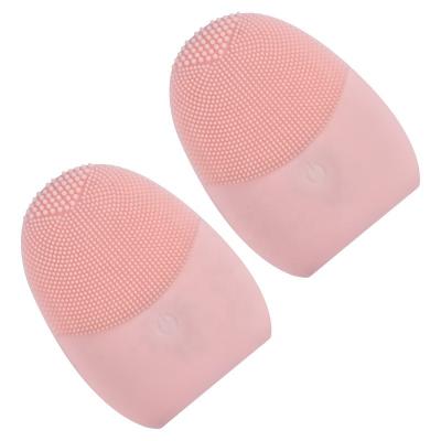 China Other Sonic Rechargeable Silicone Brush Soft Exfoliating Facial Cleansing Brush for sale