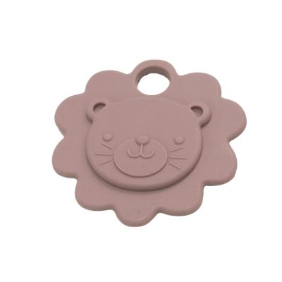 China Lion Shape Baby Teether Rodent Silicone BPA Free Silicone Teething Care Teether Pacifier for sale