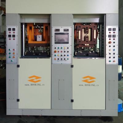 China Single TR/TPU/PVC/TPR Vertical 2 Stations PVC TPR Injection Molding Machine for sale