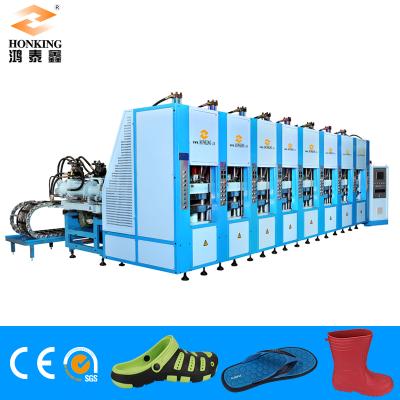 China Crocs EVA Shoes Slipper Shoes Making Machine HM-128 for sale