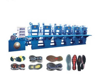 China HM-138 Automatic Sole Rubber Shoe Rubber Sole Making Machine for sale