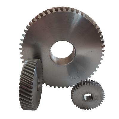 China Factory Price Durable CNC Machining High Precision Stainless Steel 54 Teeth Helical Gear for sale