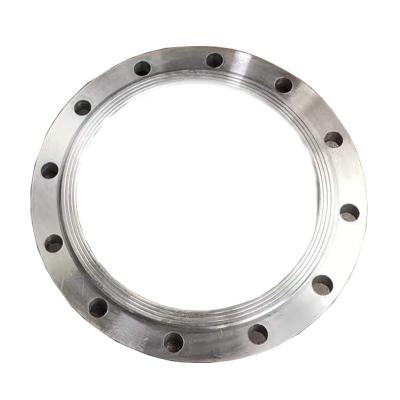 China Durable Vacuum Flange Forged Carbon Steel Flanges Stainless Steel Steel Forged Floor Flange for sale