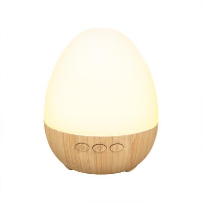 China 100Ml Ultrasonic Oil Lamp Wooden Night Lamp Household Factory Price Usb 7 RGB Ultrasonic Aroma Diffuser for sale