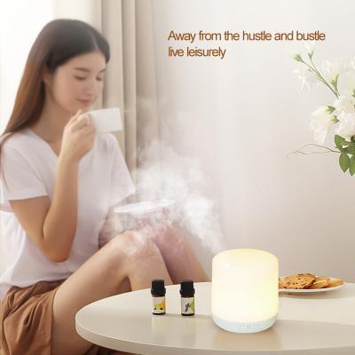 China Household Fogger 200ml Essential Oil Diffuser Air Humidifier Aromatherapy Wood Grain Aroma Diffuser for sale