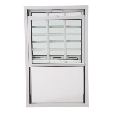 China Sliding Super Single Hung Aluminum Glass Single Hung Aluminum Sight Windows High Security Impact Window Double Glazing Windows for sale