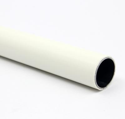 China OD 28/43/52 mm Plastic Coated Lean Pipe For Pipe Rack / Compound Pipe Cylinder for sale