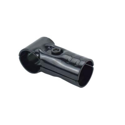 China Hot Selling Right Angle Pipe Joint Connection Pipe Rack and Fixture Steel Black Pipe Workbench Fittings for sale