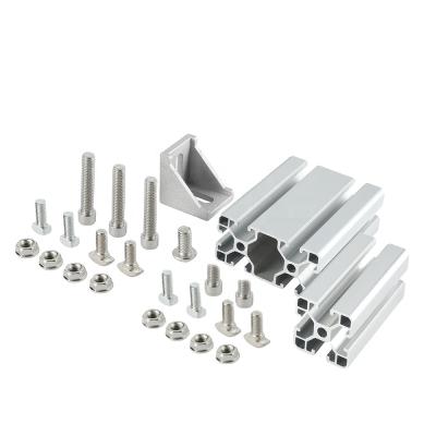 China Transport Tools Industrial Aluminum Profile for T-slot Extrusion Profile Aluminum Worktable 4040/4080/3030 for sale