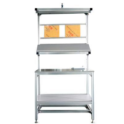 China Hotels Customized And Easily Control Antistatic Workbench / Aluminum Profile System for sale