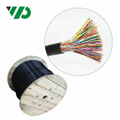 China Television/CATV/Telecommunication Multiple Twisted Pair Copper Wire Cat5e 24AWG 100 Pair Telephone Cable for sale