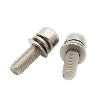 China HEX China Fasteners Stainless Steel Socket Screw Cup Head Allen Bolt Sems Screw for sale