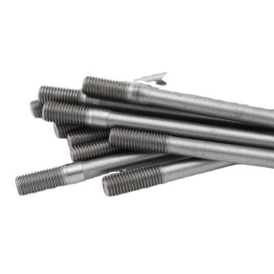 China High Quality 12.9 Grade Stainless Steel Double Thread End Stud Bolt For Engine Link for sale