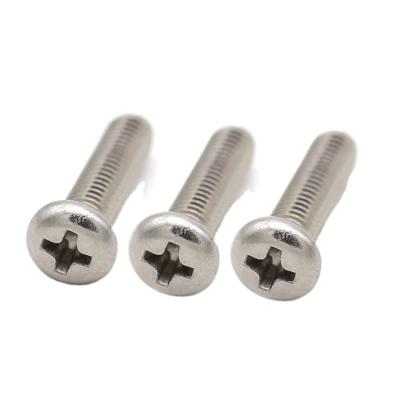 China Hot Selling Truss Head Philips Drive Stainless Steel Truss Machine Screws for sale