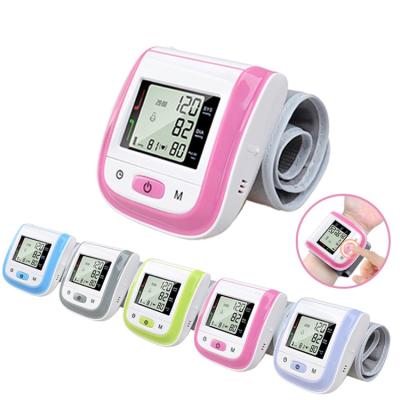 China High Accurate ABS+PC Wrist Blood Pressure Monitor CE FCC Digital Wrist Blood Pressure Monitor for Elderly Community for sale