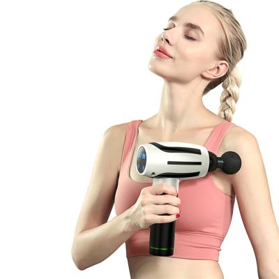 China Dropshipping Body Gun Massage With LCD Screen Massage Gun 6 Speed ​​Handheld Body Massager Muscle Bestselling for sale