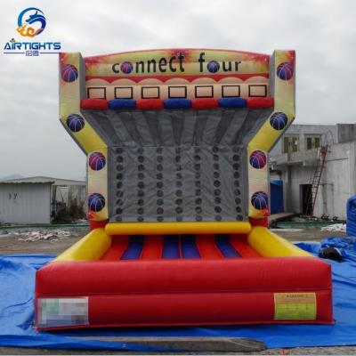 China Latest Inflatable Mania High Strength Airtight Durable Connect Four Sports Game for sale